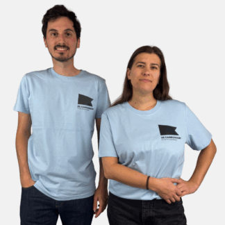 Tee-shirt bleu - ZeCa face