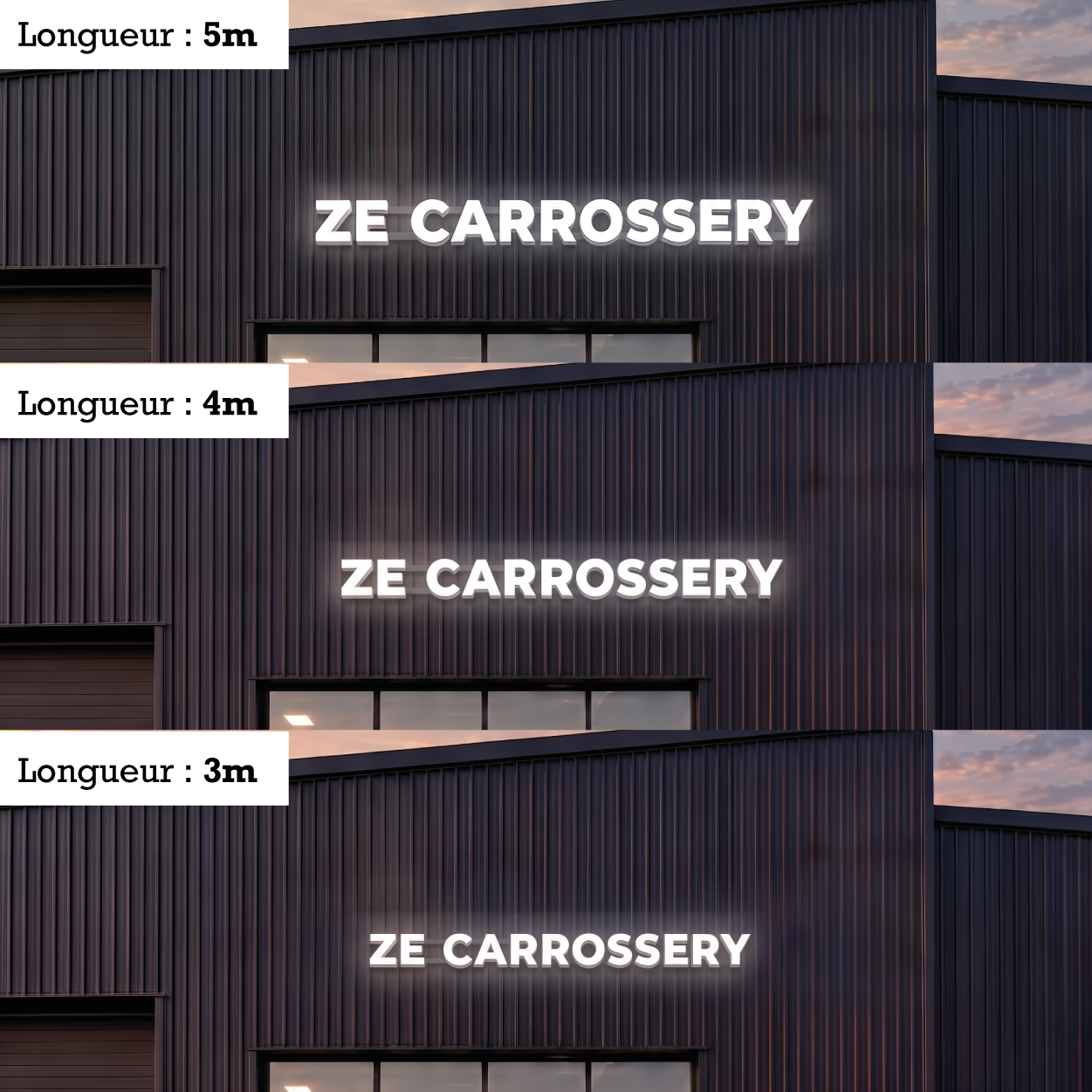 Enseigne extérieure lumineuse – Image 2