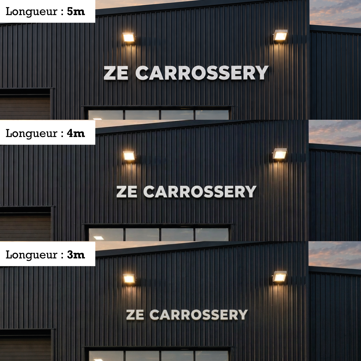 Enseigne extérieure non lumineuse – Image 3
