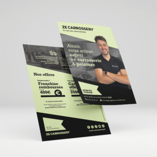 Flyers A5 Avec portrait photo