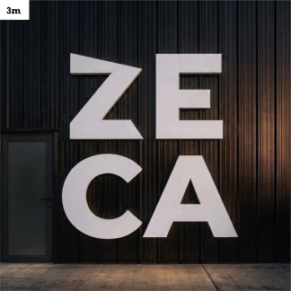 Enseigne extérieure ZECA